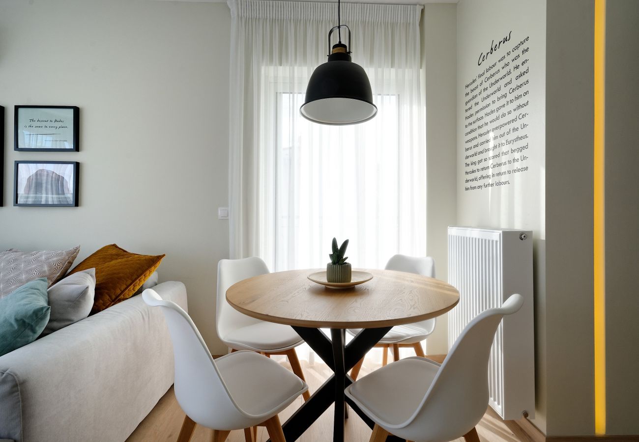 Apartment in Athens - Hercules Residence, Modern 2 Bedrooms Penthouse w/Terrace & Gym, next to Gazi area