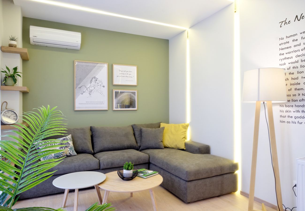 Apartment in Athens - Hercules Residence, Elegant 2 bedrooms Apartment with private Patio & Gym