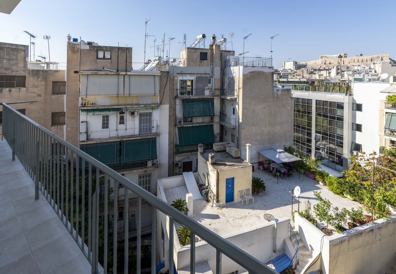 Apartment in Athens - Acropolis View Apartment w/balcony, 5mins to Metro