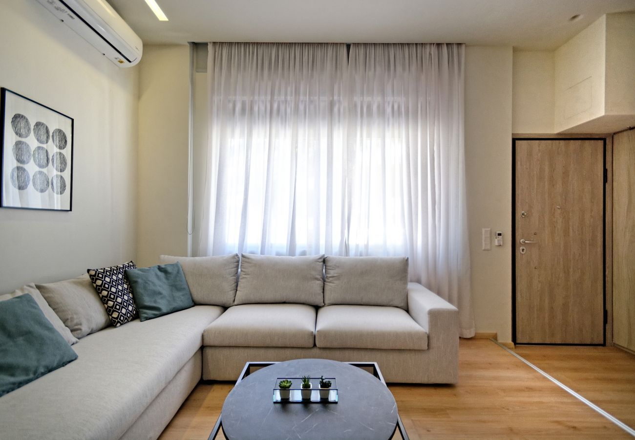 Apartment in Athens - Muses Residence Ourania, Stylish 2 bedrooms apartment, with private seating area in patio