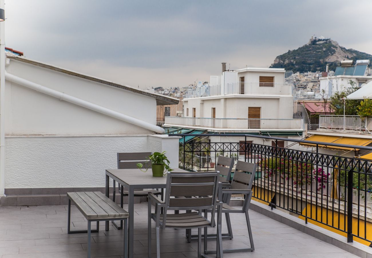 Apartment in Athens - Olympus Residence Hera, 5 bedrooms loft with big terrace and city view