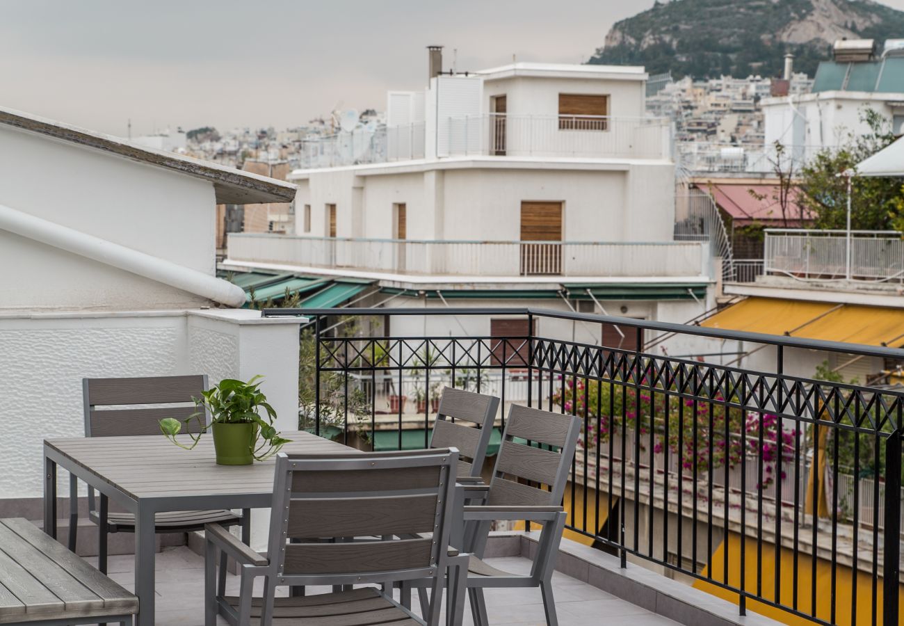 Apartment in Athens - Olympus Residence Hera, 5 bedrooms loft with big terrace and city view