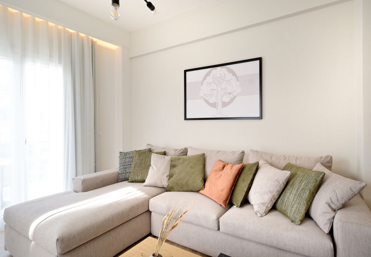 Apartment in Kaisariani - Odyssey Residence Lotus Eaters, fully equipped sunny apartment with balcony in Kaisariani area, close to Cafes & Restaurants