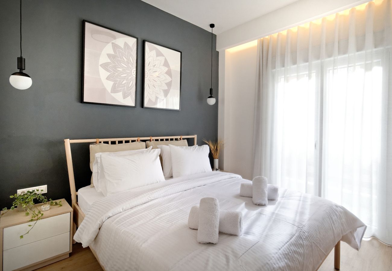 Apartment in Kaisariani - Odyssey Residence Lotus Eaters, fully equipped sunny apartment with balcony in Kaisariani area, close to Cafes & Restaurants