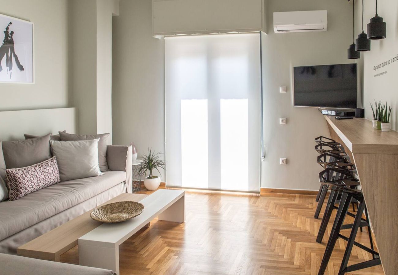 Apartment in Athens - Muses Residence Kleio modern apartment in Koukaki, with rooftop common area and Gazebo. Short Walk to Sites.