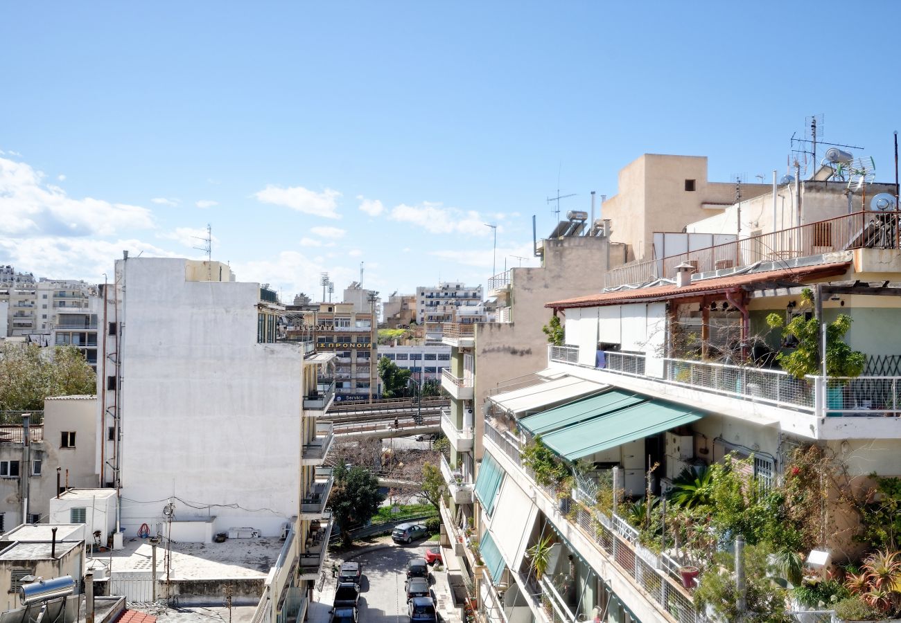 Apartment in Athens - Trojan Affair Hellen Penthouse with parking and terrace