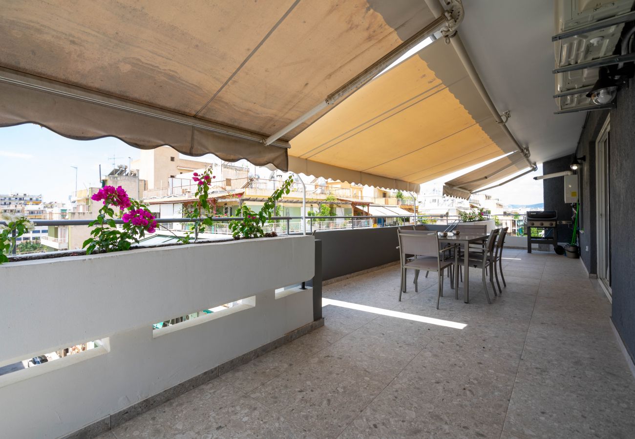 Apartment in Athens - Trojan Affair Hellen Penthouse with parking and terrace