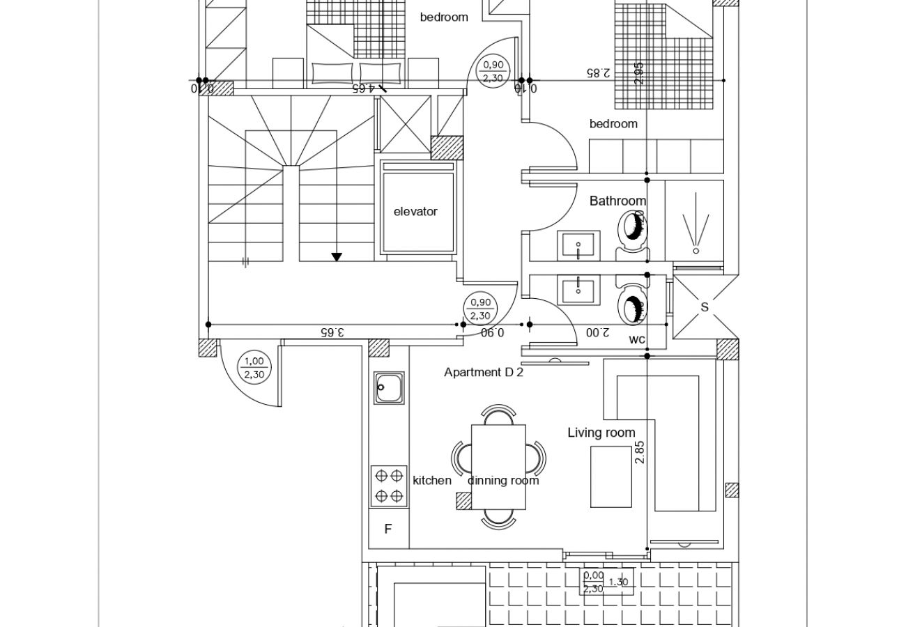 Apartment in Athens - Beautiful 2 Bedroom Apartment with Wi-Fi & Balcony