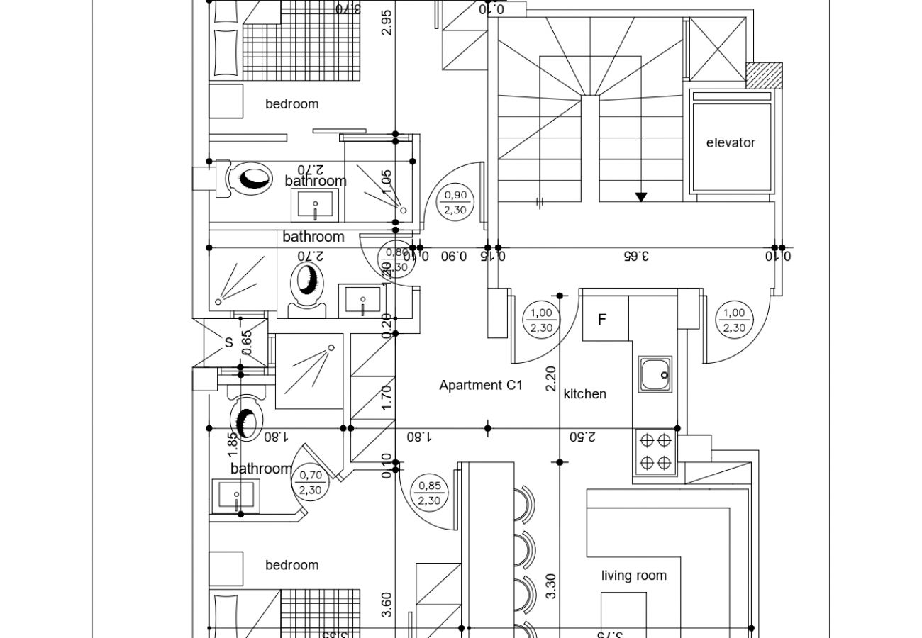 Apartment in Athens - Luxury 2 Bedroom Apartment near Filopappou Hill