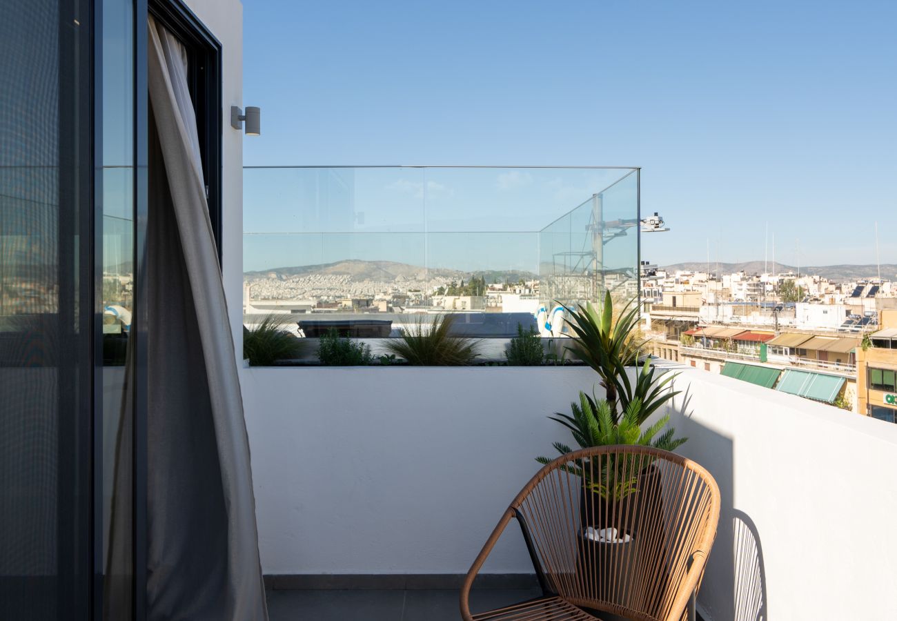 Studio in Kallithea - *THE EDGE* Modern Penthouse with City View