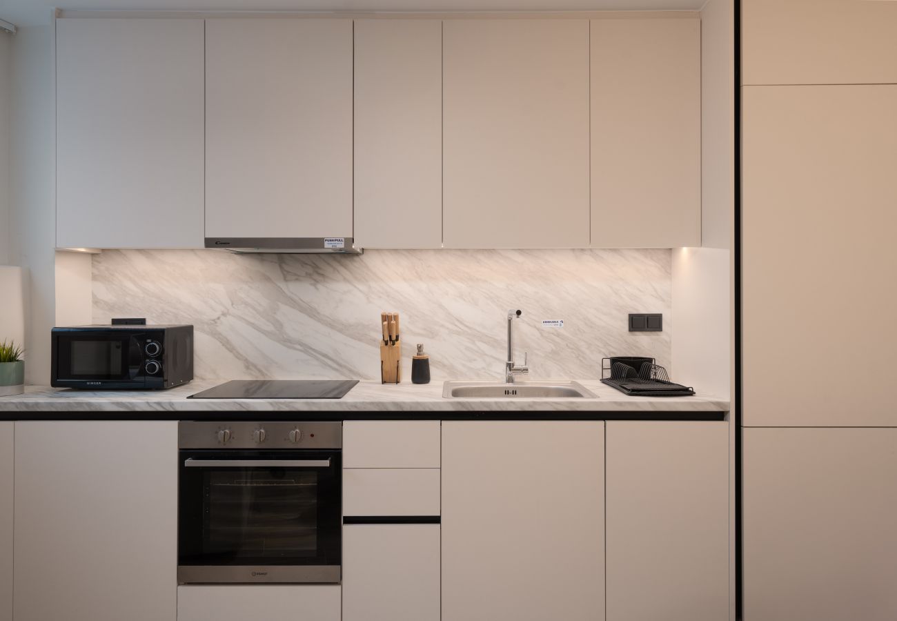 Apartment in Zografou - Cozy & Chic Stay with Private Backyard Near Metro