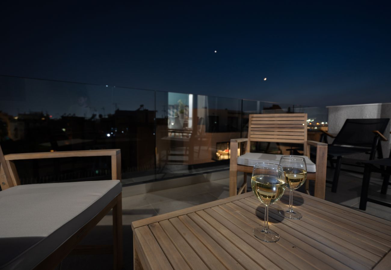 Apartment in Athens - Urban City Penthouse with Large Terrace