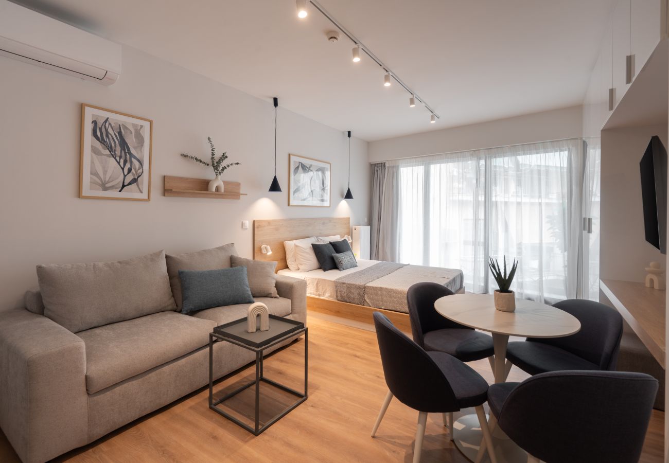 Studio in Athens - Silk Athens | City Suite with Balcony, Gym & Pool