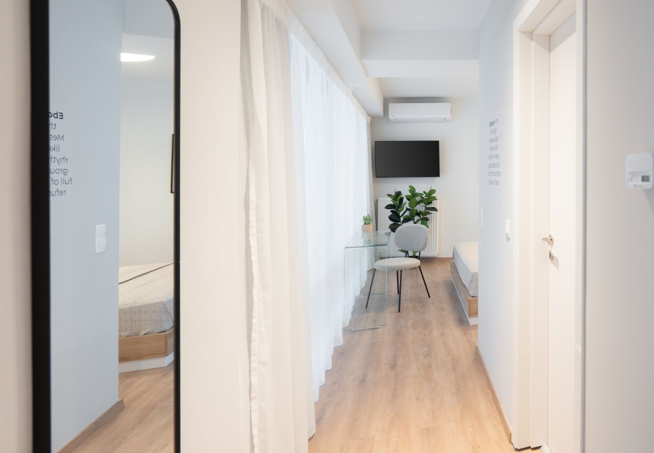 Apartment in Athens - Silk Athens | Urban Loft with Gym, Laundry & Pool