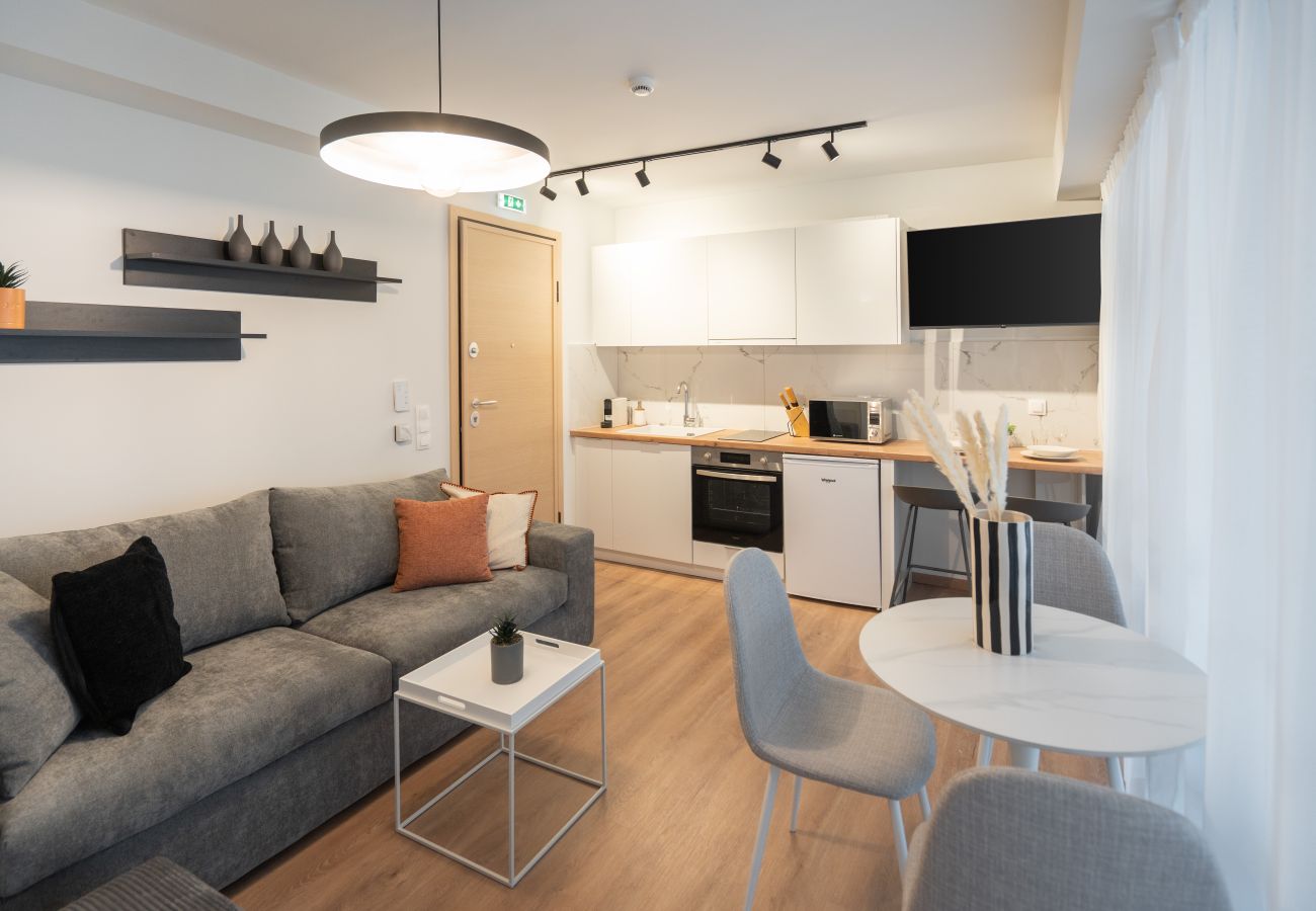 Apartment in Athens - Silk Athens | Urban Loft with Gym, Laundry & Pool