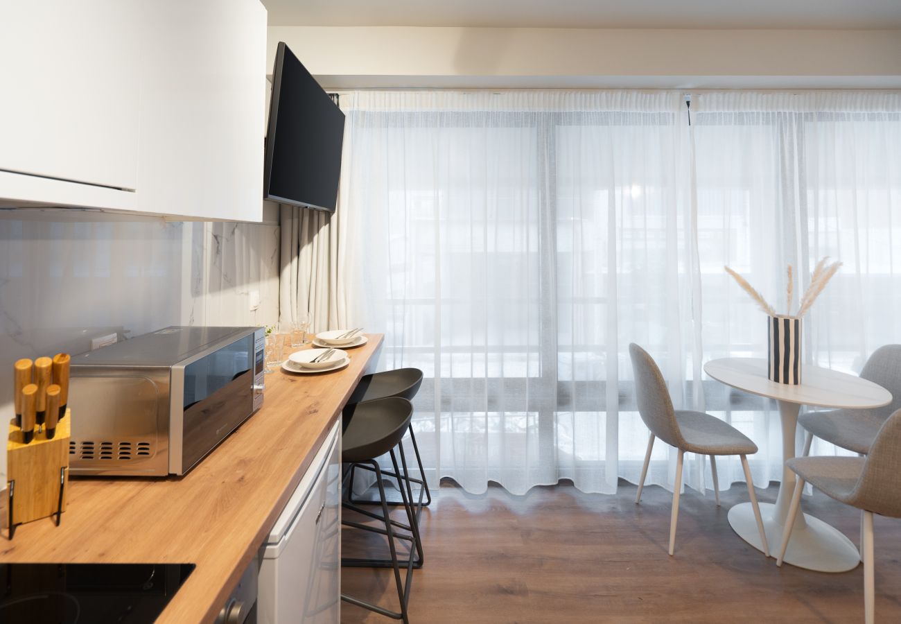 Apartment in Athens - Silk Athens | Urban Loft with Gym, Laundry & Pool