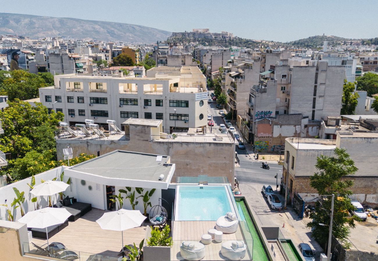 Apartment in Athens - Silk Athens | Urban Loft with Gym, Laundry & Pool