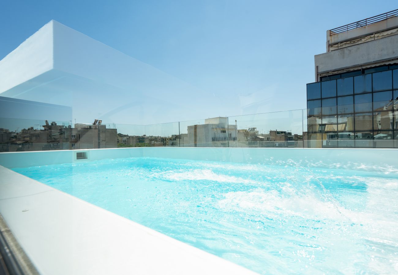 Apartment in Athens - Silk Athens | Urban Loft with Gym, Laundry & Pool