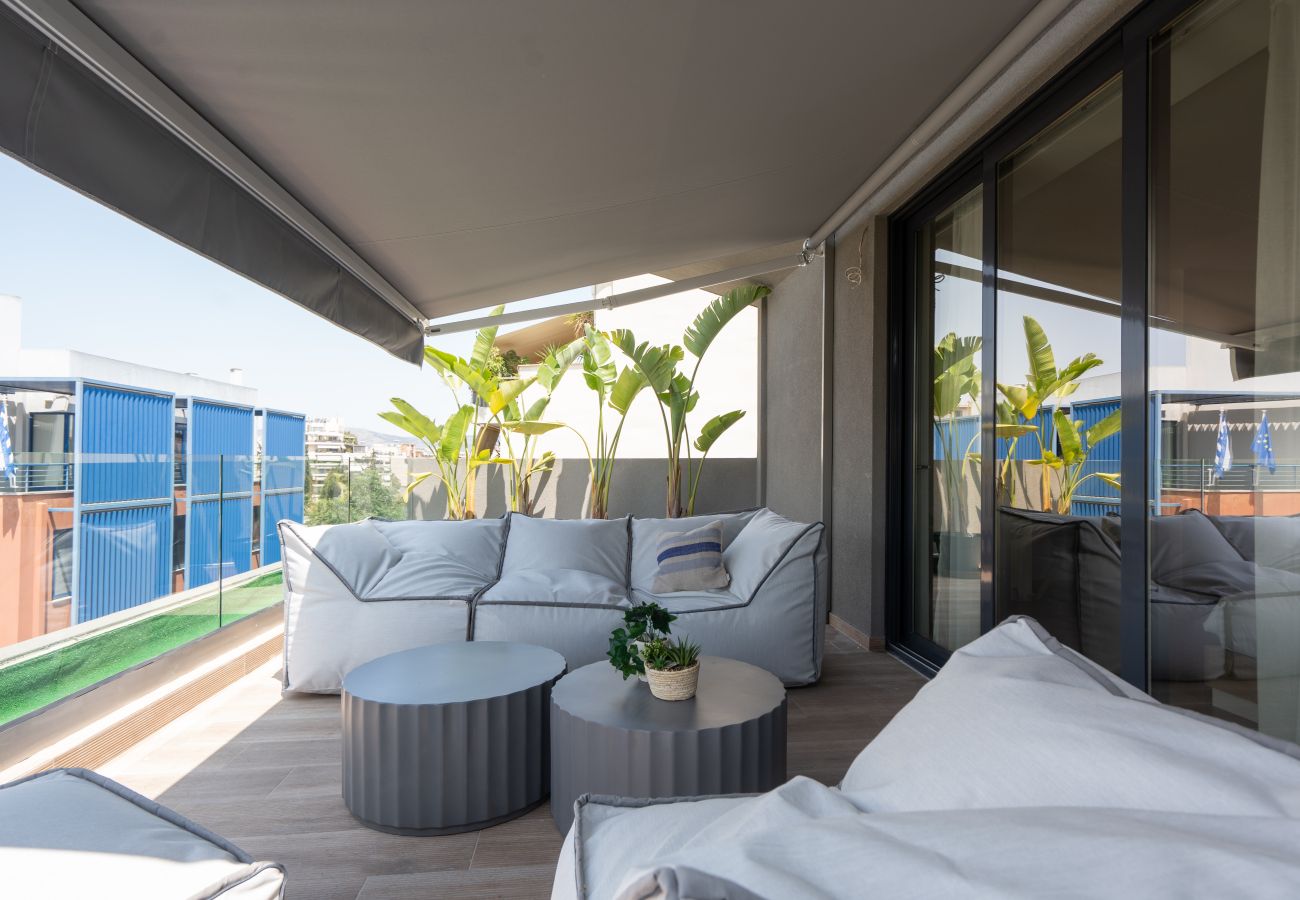 Studio in Athens - Silk Athens | Acropolis view Penthouse w/terrace  