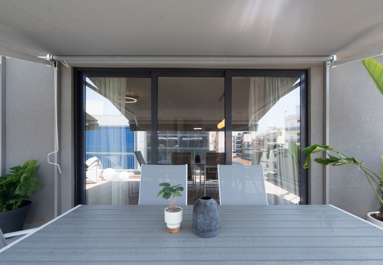 Studio in Athens - Silk Athens | Acropolis view Penthouse w/terrace  