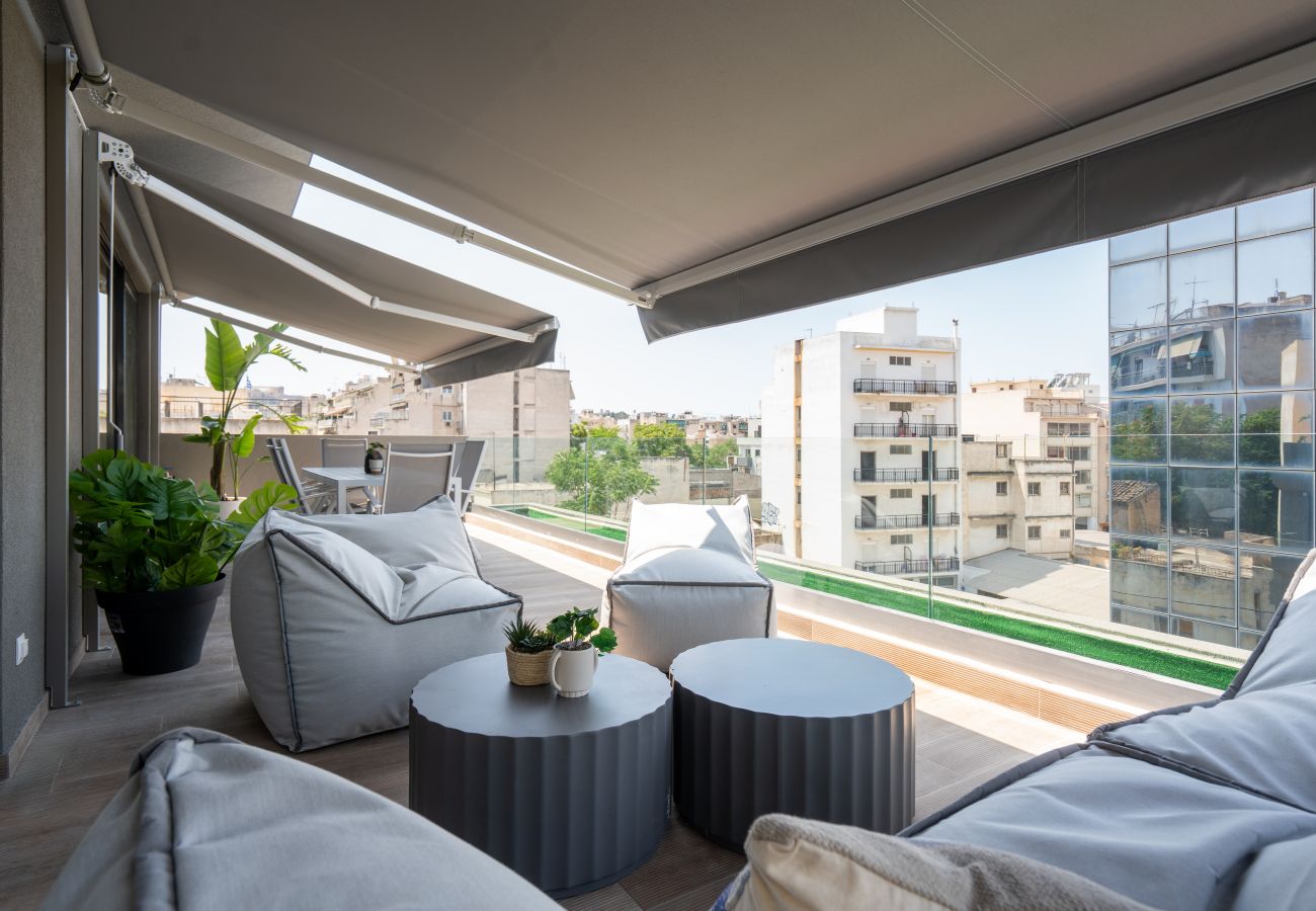 Studio in Athens - Silk Athens | Acropolis view Penthouse w/terrace  