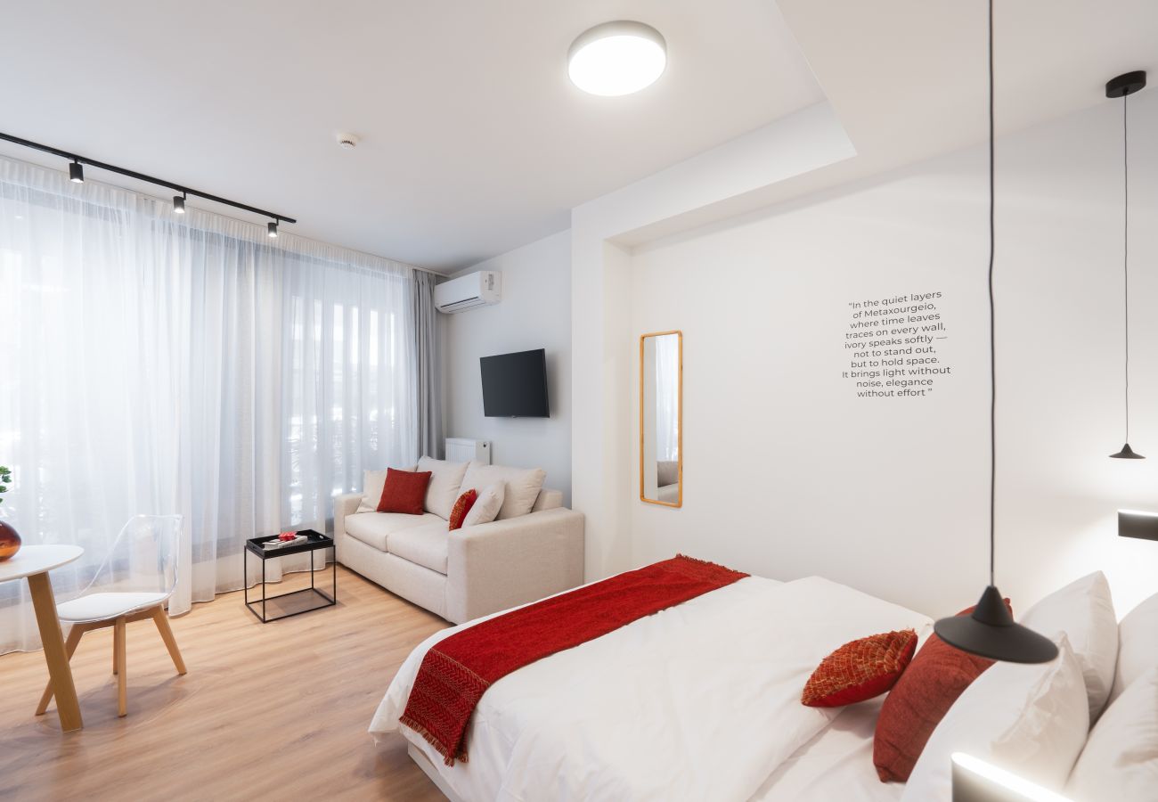 Studio in Athens - Silk Athens | Deluxe apartment w/Gym & Pool            