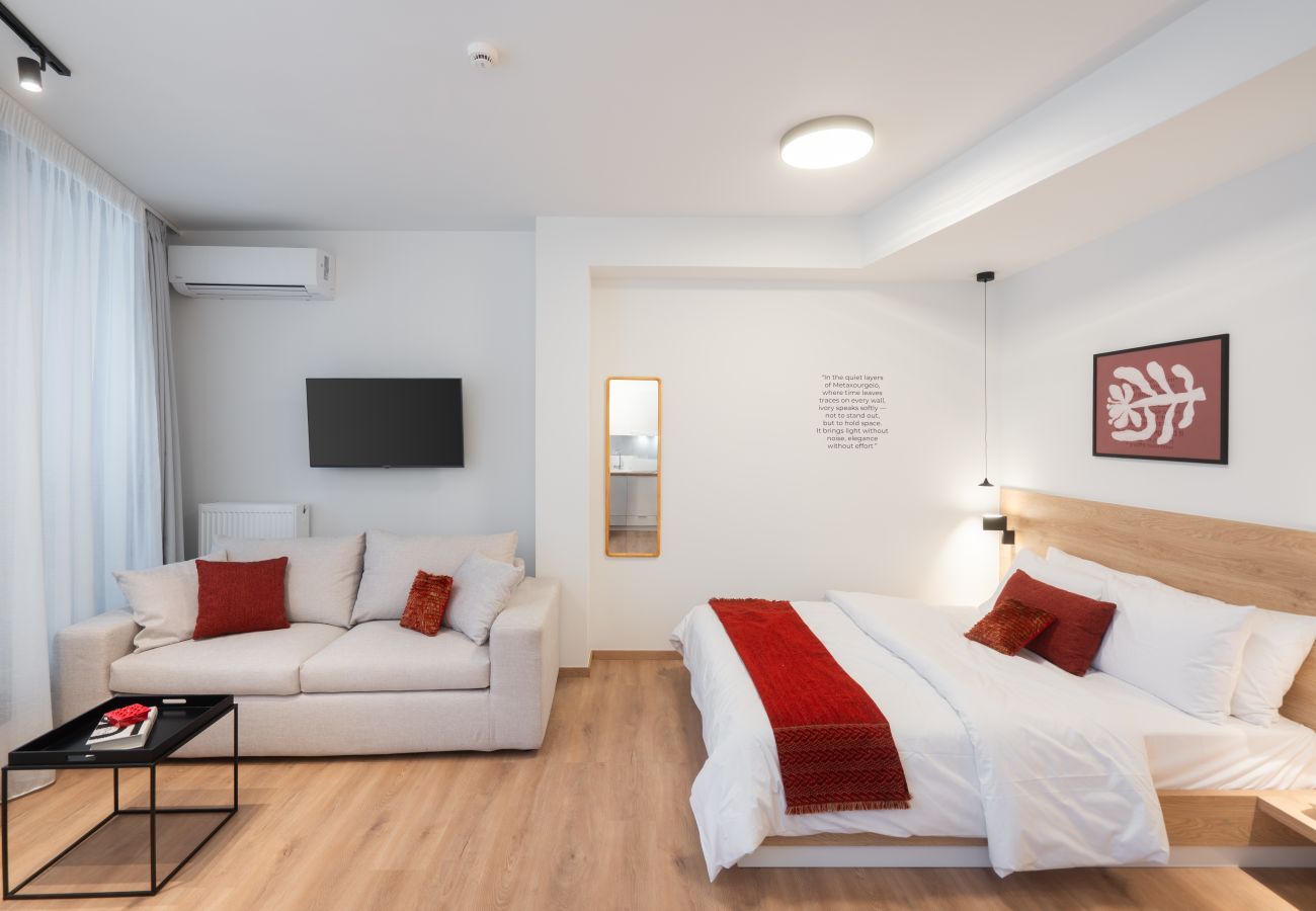 Studio in Athens - Silk Athens | Deluxe apartment w/Gym & Pool            