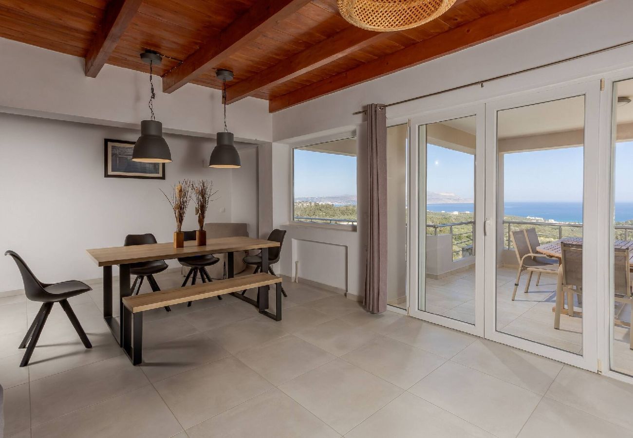 Villa in Douliana - Villa Konstantinos Hilltop Vineyard Escape 