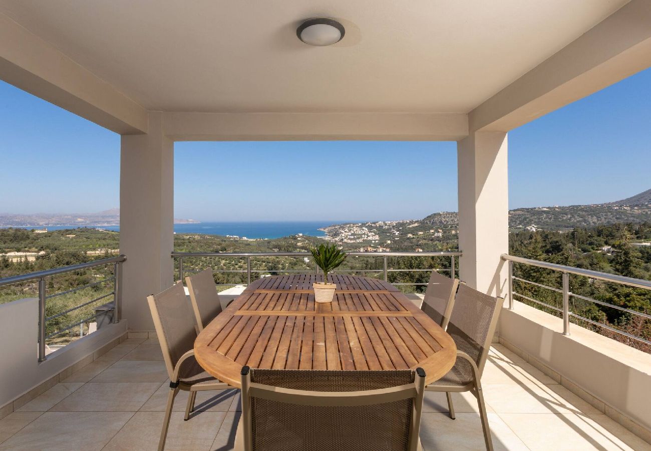 Villa in Douliana - Villa Konstantinos Hilltop Vineyard Escape 