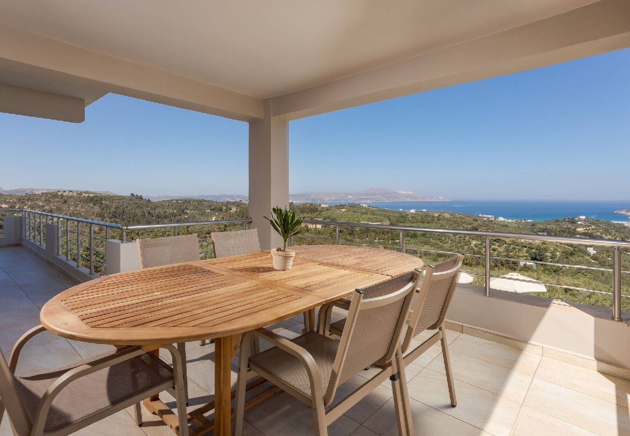 Villa in Douliana - Villa Konstantinos Hilltop Vineyard Escape 