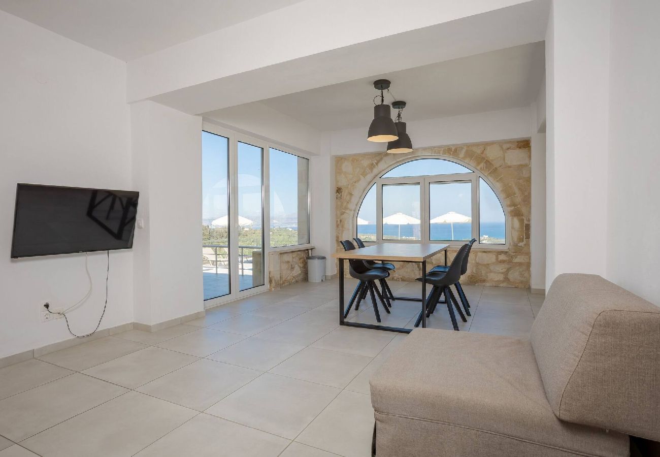 Villa in Douliana - Villa Konstantinos Hilltop Vineyard Escape 