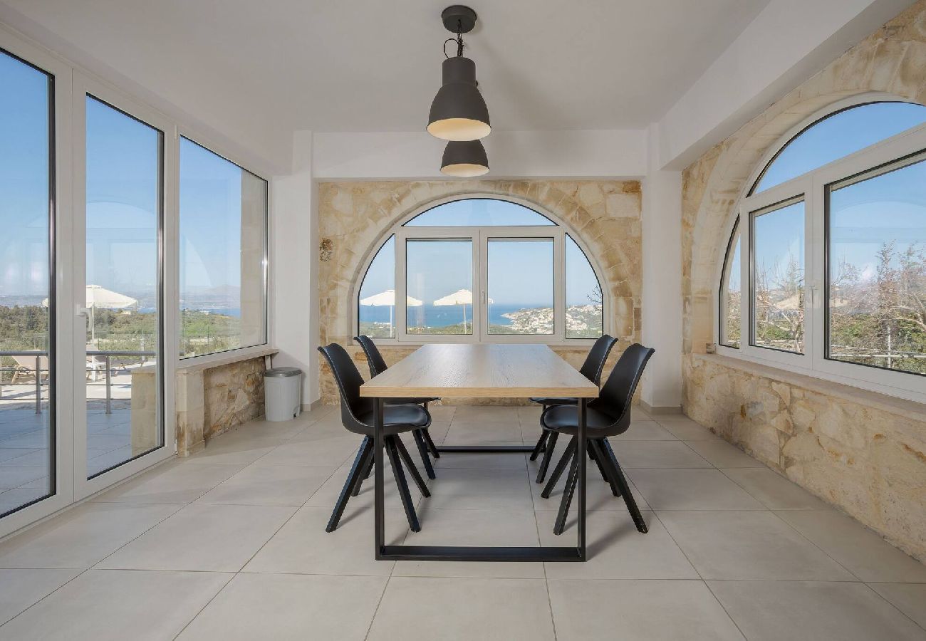 Villa in Douliana - Villa Konstantinos Hilltop Vineyard Escape 