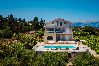 Villa in Douliana - Villa Konstantinos Hilltop Vineyard Escape 