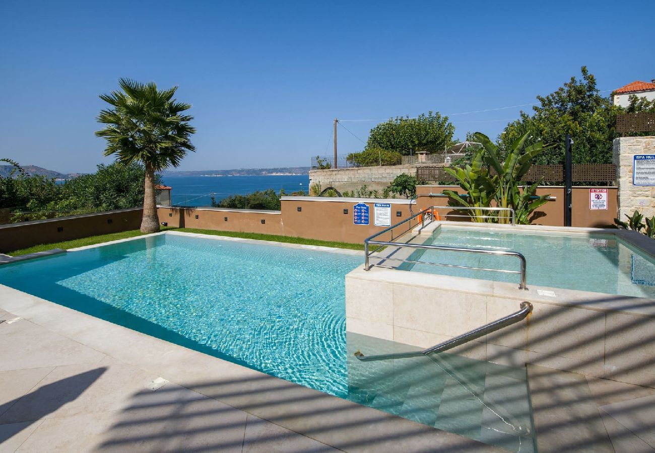 Almi Cove Villa I private pool with sea view in Almyrida Crete