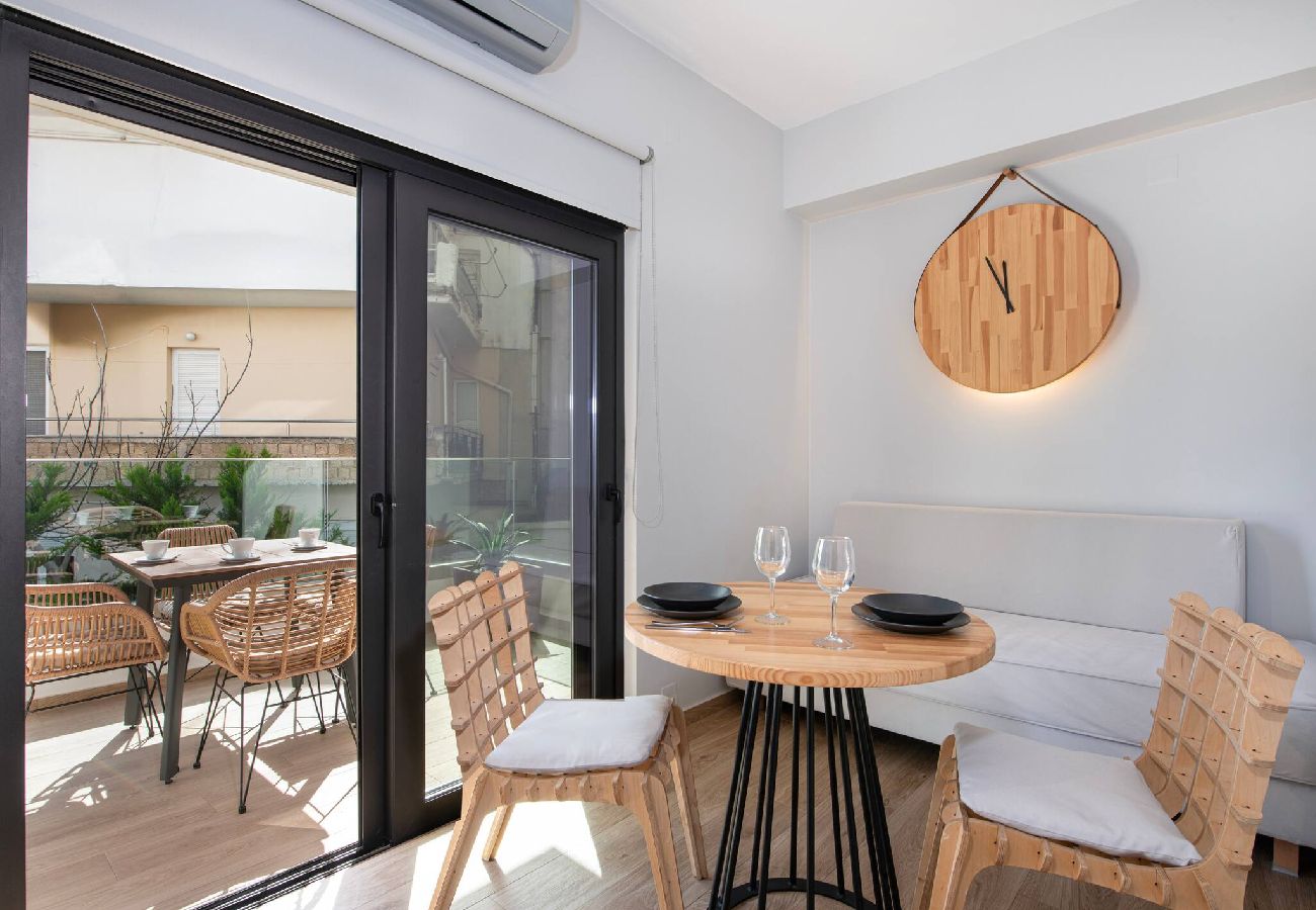 Residence in Chania - Lani Apartment • 1min Walk to Sandy Beach