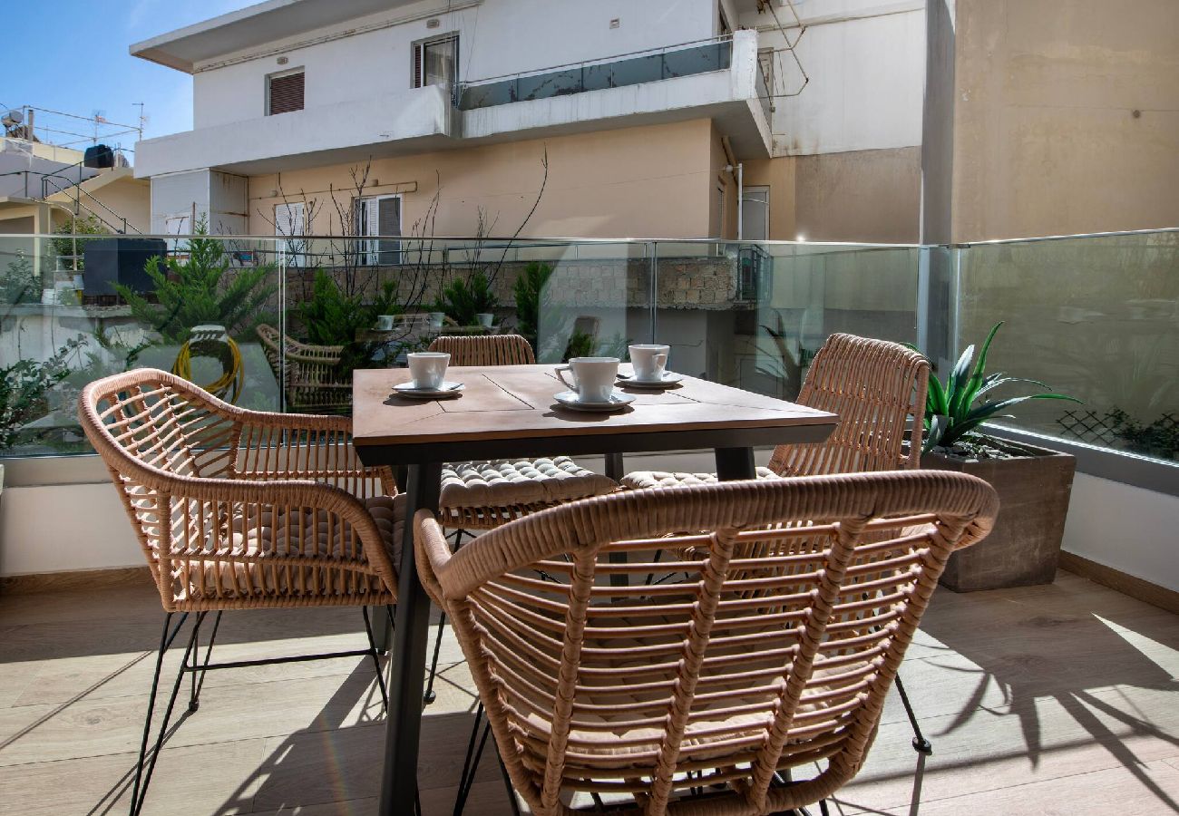 Residence in Chania - Lani Apartment • 1min Walk to Sandy Beach