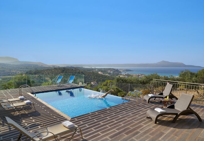 Villa in Almirida - Villa Asteriskos Sea View