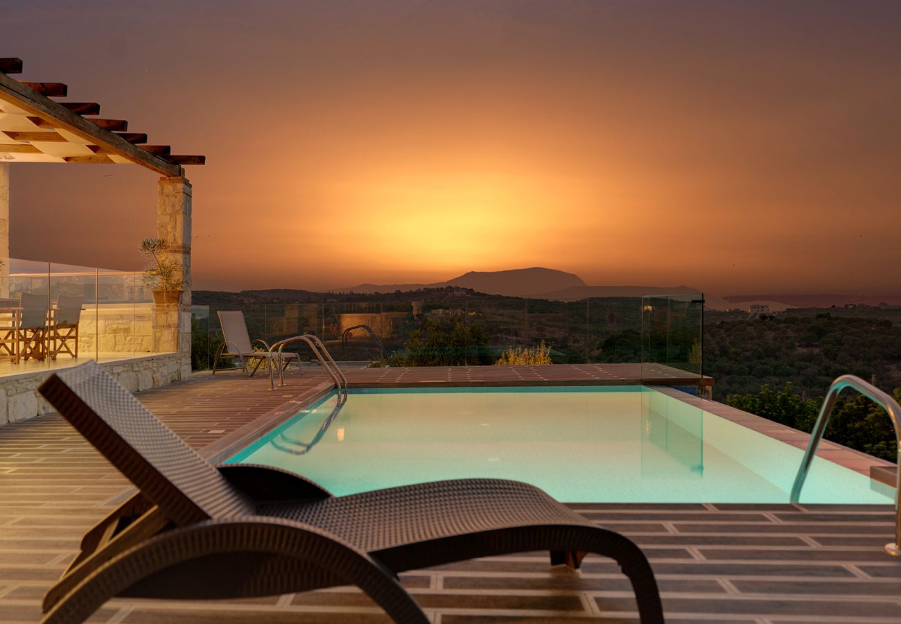 Villa in Almirida - Villa Asteriskos Sea View
