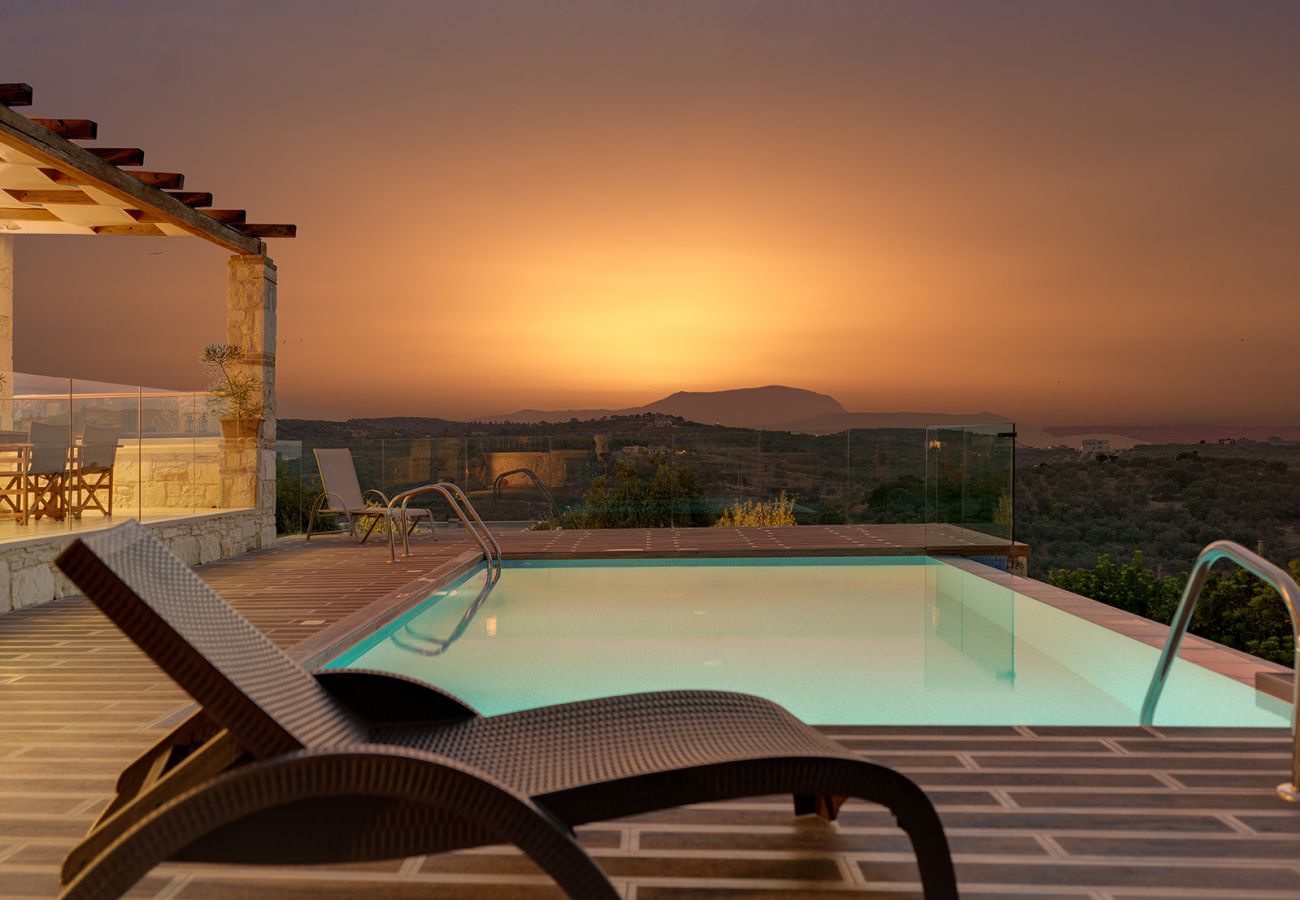 Villa in Almirida - Villa Asteriskos Sea View