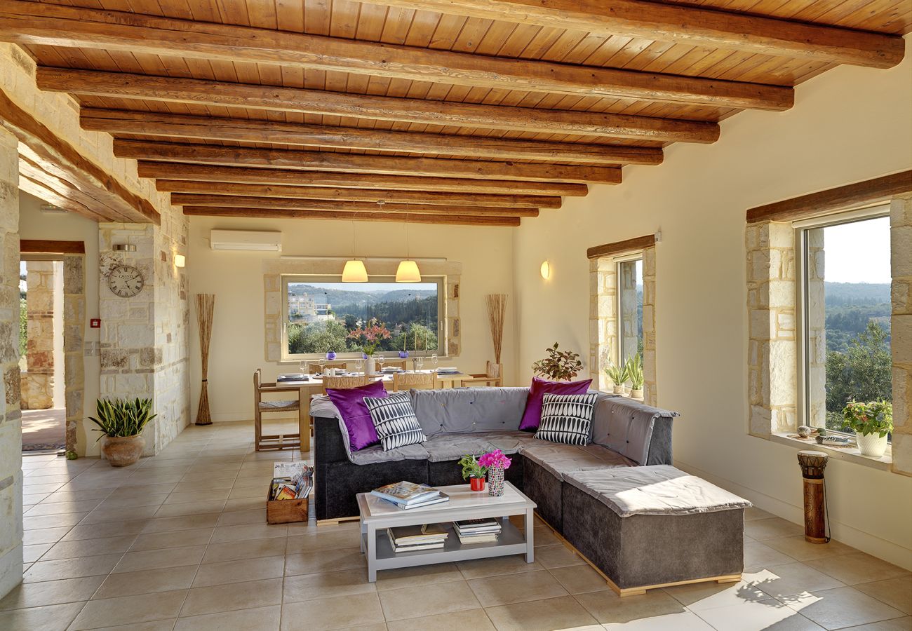 Villa in Almirida - Villa Asteriskos Sea View