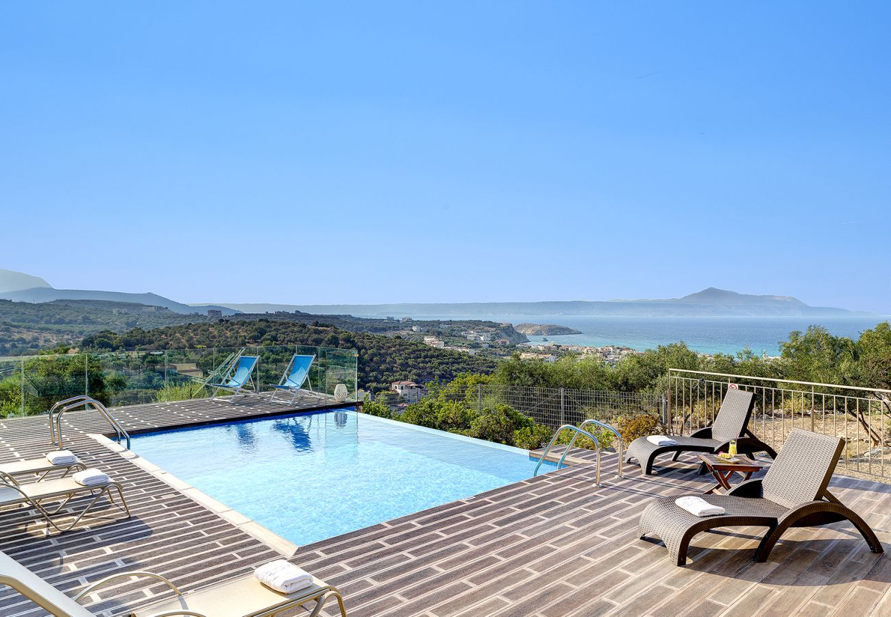 Villa in Almirida - Villa Asteriskos Sea View